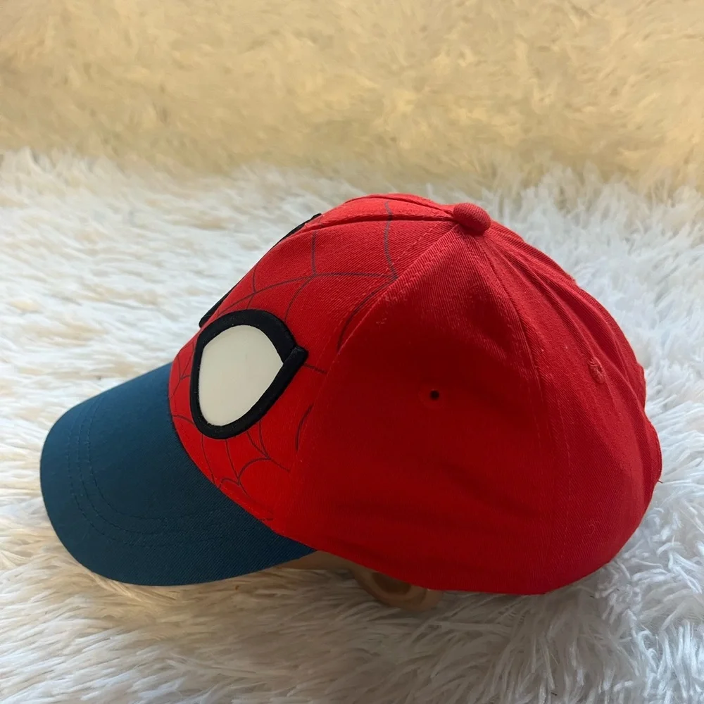 Marvel Spider-Man Red and Blue Kids Baseball Hat - Picture 3 of 7